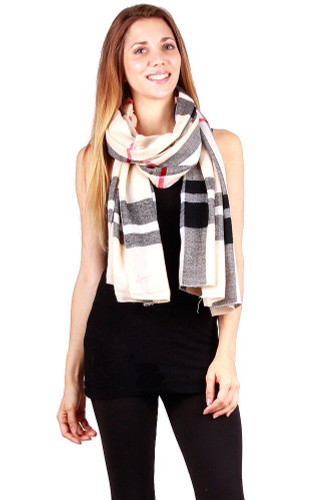 Women's Allison Plaid Scarf