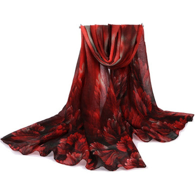 vanityvibe Flower Print  Comfortable Woman Scarf