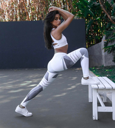 VanityVibe New High Waist Leggings Women Sexy Hip Push Up Pants