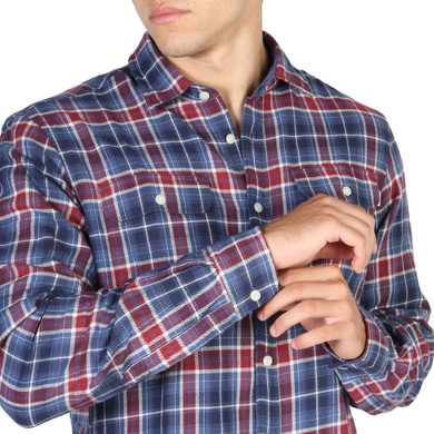 Hackett Checkered Men's Shirt With long Sleeve