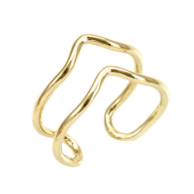 Unique Wire Ring in 14K Yellow Gold, Gold Wire Ring Unique Wire Ring in 14K Yellow Gold, Gold Wire Ring