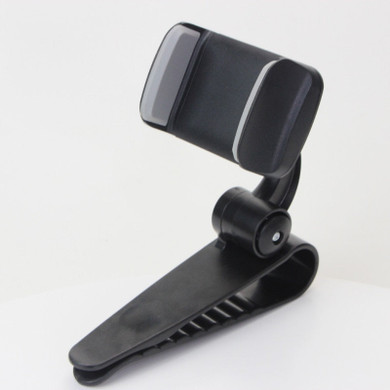 Universal Car Sun Visor Phone Holder 360 Degree Rotation Automobiles Navigation Mount Stand Clip Mobile Phone Bracket Accessory