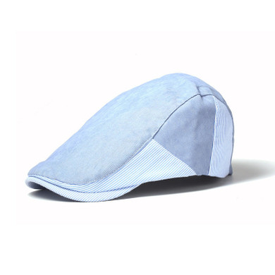 Fashion Beret Hat Casquette Cap Cotton Hats For Men Women Stripe Visors Sun Hat Gorras Planas Flat Caps Adjustable