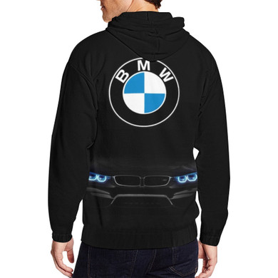 BMW All Over Print Full Zip Hoodie for Men