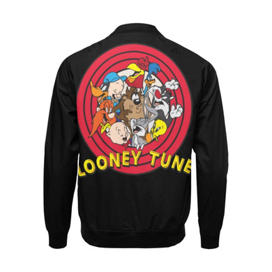 Looney Tunes All Over Print Bomber Jacket for Men