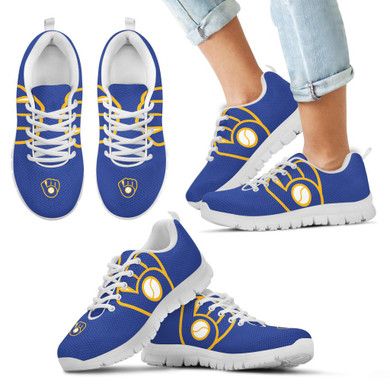 Milwaukee Brewers Alternate Running Shoes Sneakers