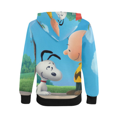 A Charlie Brown Christmas Kids' All Over Print Full Zip Hoodie