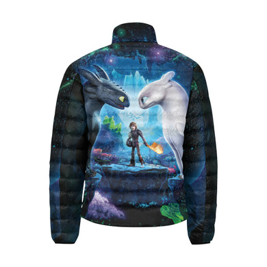 How to Train Your Dragon Stand Collar Padded Jacket Unisex