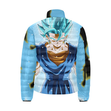 Vegetto Dragon Ball Super Stand Collar Padded Jacket Unisex