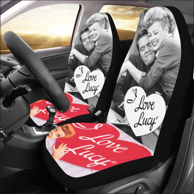 I Love Lucy Car Seat Covers (Set of 2)