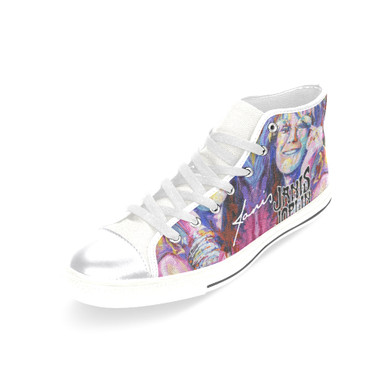 Janis Joplin Women's Classic High Top Canvas Shoes