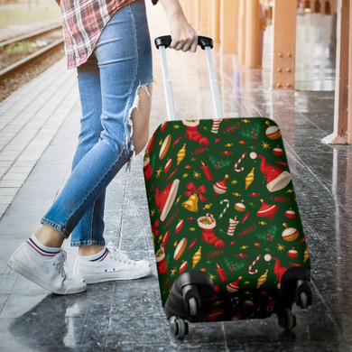 Christmas Luggage Cover Protectors