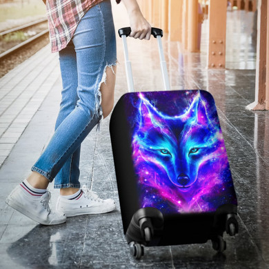 Wolf Galaxy Luggage Cover Protectors