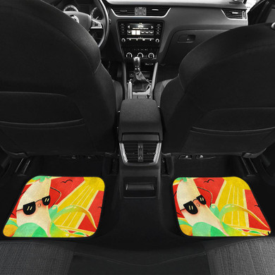 Banana Front And Back Car Mats
