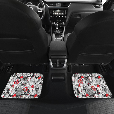 Ghibli Characters Front And Back Car Mats