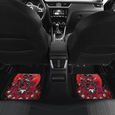 Dragon Ball X Deadpool Front And Back Car Mats