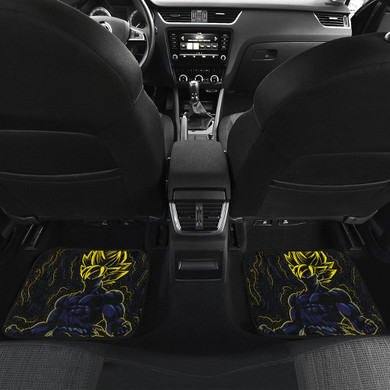 Goku Vegeta Front And Back Car Mats