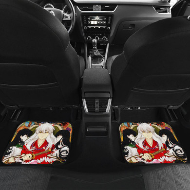 Inuyasha Front And Back Car Mats