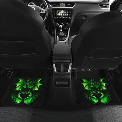 Maleficent Front And Back Car Mats