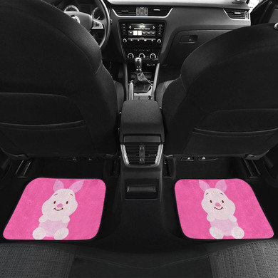 Cute Piglet Front And Back Car Mats