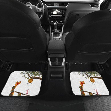 Pooh And Piglet Front And Back Car Mats