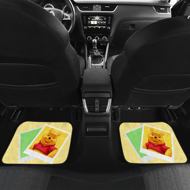 Pooh's Friends Front And Back Car Mats