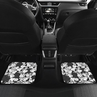 Snoopy Front And Back Car Mats