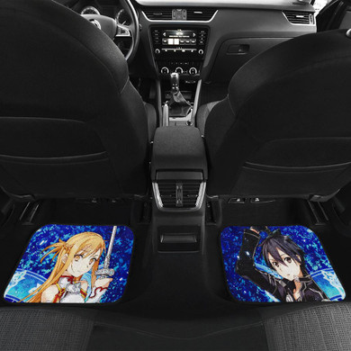 Sword Art Online Front And Back Car Mats