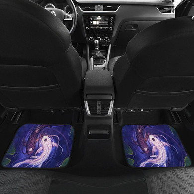 Koi Jing Jang Front And Back Car Mats
