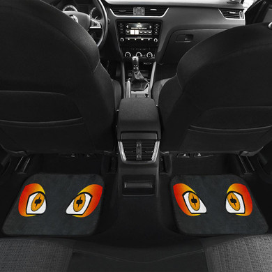 Naruto Eyes Front And Back Car Mats