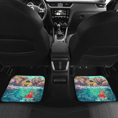 Sosuke Ponyo Studio Ghibli Front And Back Car Mats