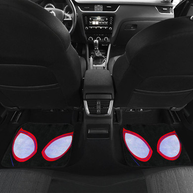 Spiderman Into Spider Verse Front And Back Car Mats