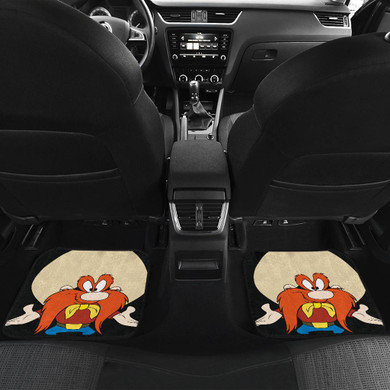 Yosemite Sam Front And Back Car Mats