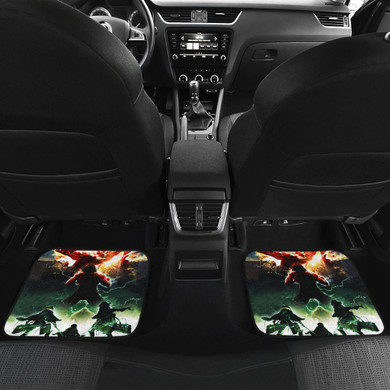 Attack On Titan Anime Front And Back Car Mats