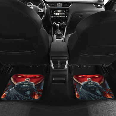 Batman Under The Red Hood Front And Back Car Mats