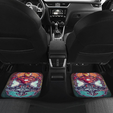 Iron Man Ultron Front And Back Car Mats
