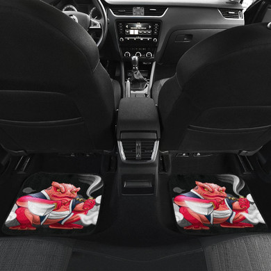 Naruto Gamabutan Front And Back Car Mats