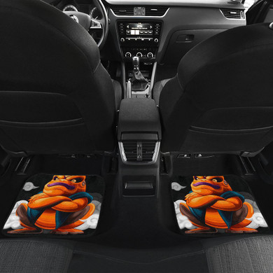 Naruto Gamakichi Front And Back Car Mats