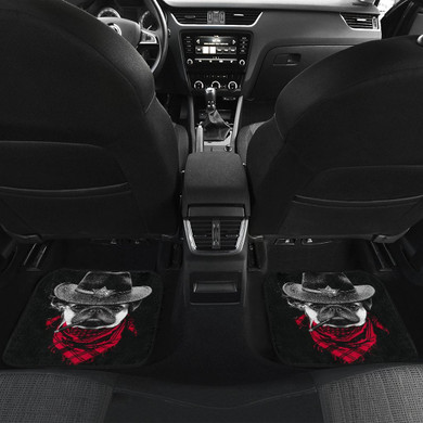 Pugdog Funny Front And Back Car Mats