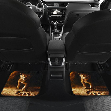 Simba Lion King Front And Back Car Mats