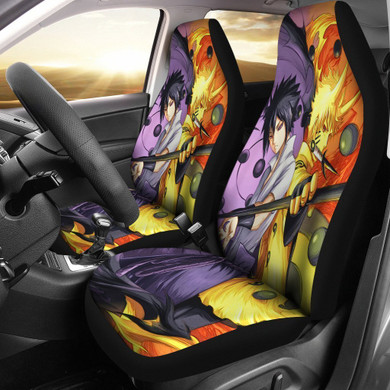 Naruto Sasuke Anime Car Seat Covers