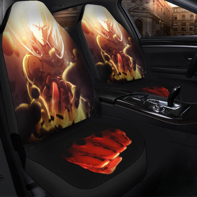 One Punch Man Saitama Anime Car Seat Covers