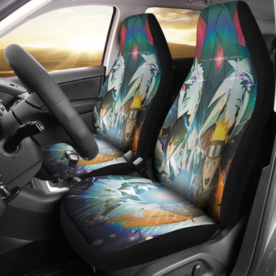 Naruto Sasuke Anime Car Seat Cover