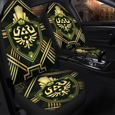 Legend Of Zelda Shield Anime Car Seat Covers