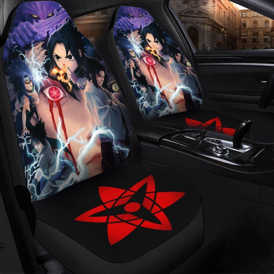 Sasuke Kun Naruto Anime Car Seat Covers