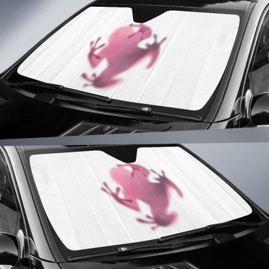 Frog Funny Auto Car Sun Shade Windshield
