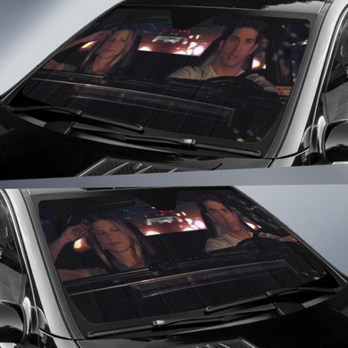Friends Funny Auto Car Sun Shade Windshield