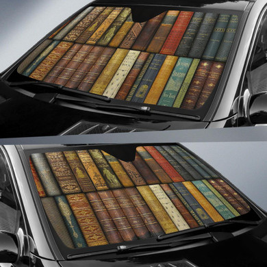 Book Auto Car Sun Shade Windshield