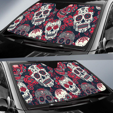 Death Holiday Auto Car Sun Shade Windshield