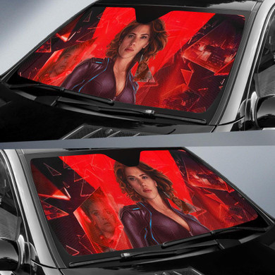 Black Window Auto Car Sun Shade Windshield